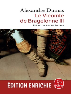 cover image of Le Vicomte de Bragelonne tome 3